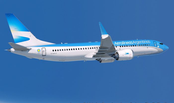 El Primer Max De Aerolíneas Argentinas Está Pintado Y Llega A Fines De