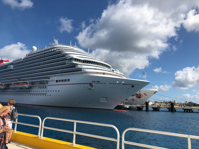 Bajando en Cozumel con el crucero – Sir Chandler